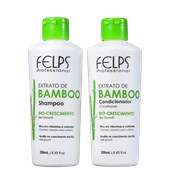 Produto Kit Extrato de Bamboo - Felps Profissional - Shampoo + Condicionador - 250ML
