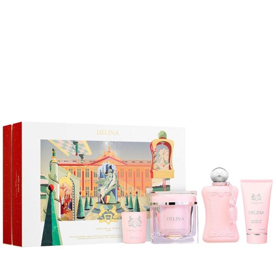 Kit Festive Delina – Parfums de Marly - 4 Itens - G`eL Niche