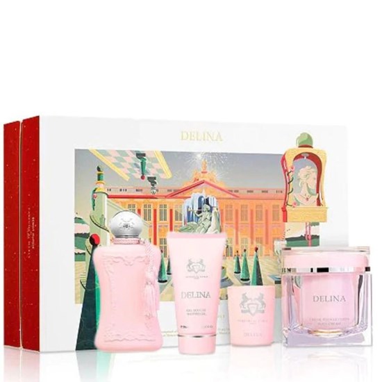 Kit Festive Delina – Parfums de Marly - 4 Itens