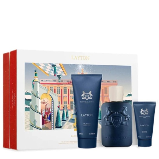 Kit Festive Layton – Parfums de Marly - 3 Itens Kit Festive Layton – Parfums de Marly - 3 Itens