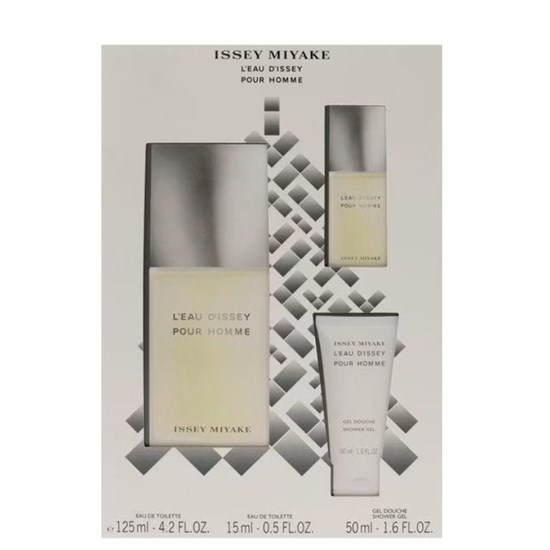 Kit L'Eau D'Issey Pour Homme - Issey Miyake - 3 Itens