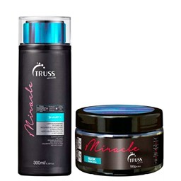 Kit Miracle - Truss - Shampoo 300ml + Máscara 180g