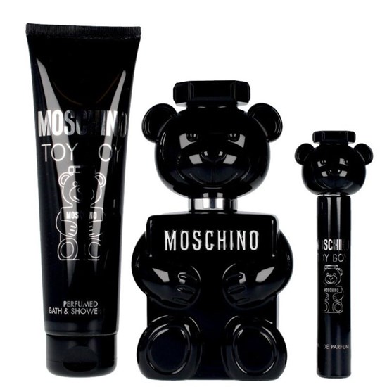 Kit Toy Boy - Moschino - Masculino - Perfume 100ml + Shower Gel 100ml + Travel 10ml