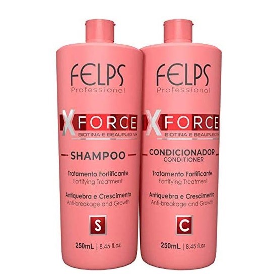 Kit X-Force - Felps Profissional - Shampoo + Condicionador - 250ml