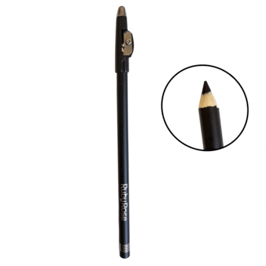 Lápis Delineador Preto com Apontador - Ruby Rose Lápis Delineador Preto com Apontador - Ruby Rose