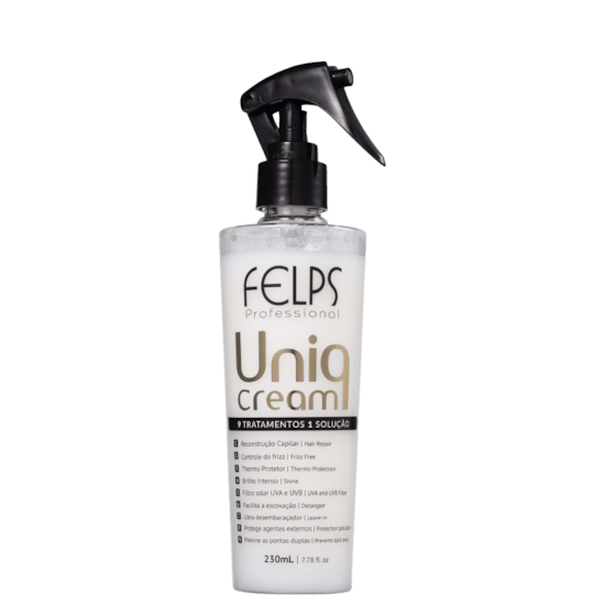 Leave-In Uniq Cream - Felps Profissional - 230ML Leave-In Uniq Cream - Felps Profissional - 230ML