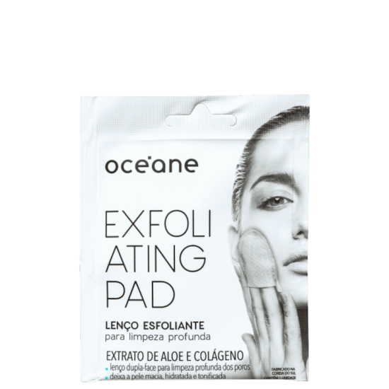Lenço Esfoliante para Limpeza Profunda Exfoliating Pad - Océane Lenço Esfoliante para Limpeza Profunda Exfoliating Pad - Océane