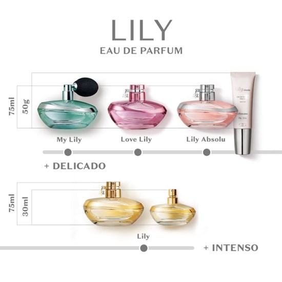 Lily - O Boticário - Feminino - Eau de Parfum - 75ml
