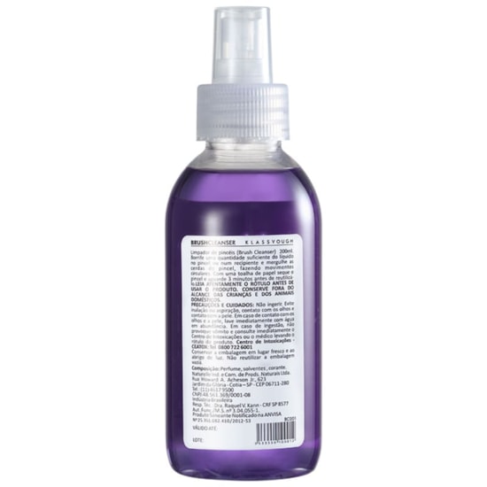 Líquido Para Limpeza de Pincéis Brush Cleanser - Klass Vough - 35ml Líquido Para Limpeza de Pincéis Brush Cleanser - Klass Vough - 35ml