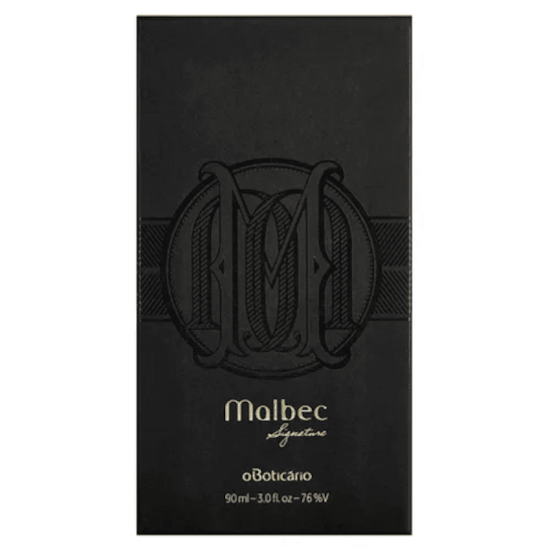Malbec Signature - O Boticário - Masculino - Eau de Parfum - 90ml Malbec Signature - O Boticário - Masculino - Eau de Parfum - 90ml