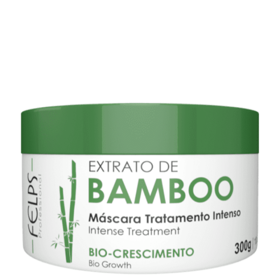 Máscara Capilar Extrato de Bamboo Bio-Crescimento - Felps Profissional - 300g Máscara Capilar Extrato de Bamboo Bio-Crescimento - Felps Profissional - 300g
