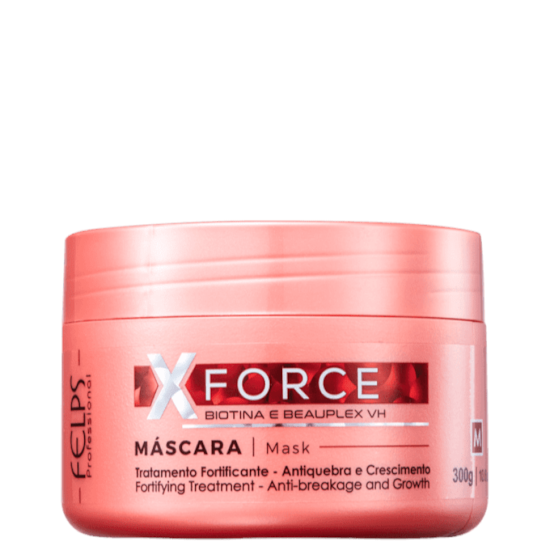 Máscara Capilar X-Force Antiquebra e Crescimento - Felps Professional - 300g Máscara Capilar X-Force Antiquebra e Crescimento - Felps Professional - 300g