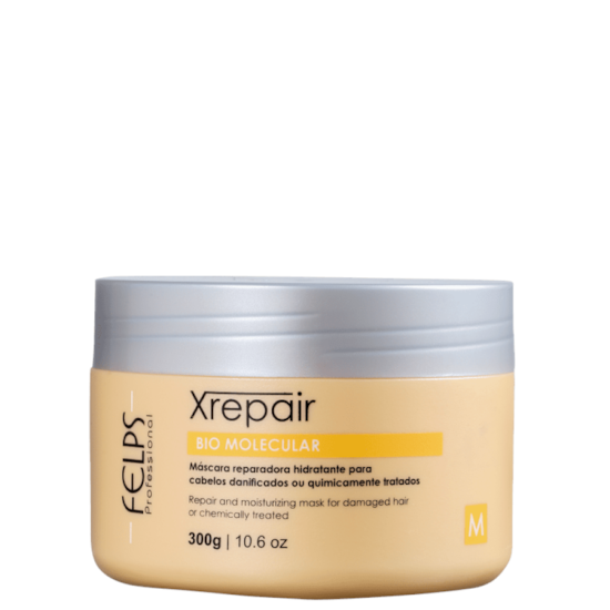 Máscara Capilar XRepair Bio Molecular - Felps Profissional - 300g Máscara Capilar XRepair Bio Molecular - Felps Profissional - 300g