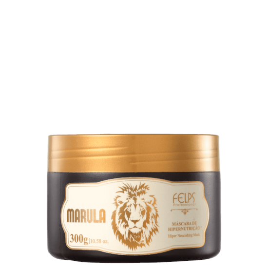Máscara de Hidratação Marula Hipernutrição - Felps Profissional - 300g Máscara de Hidratação Marula Hipernutrição - Felps Profissional - 300g