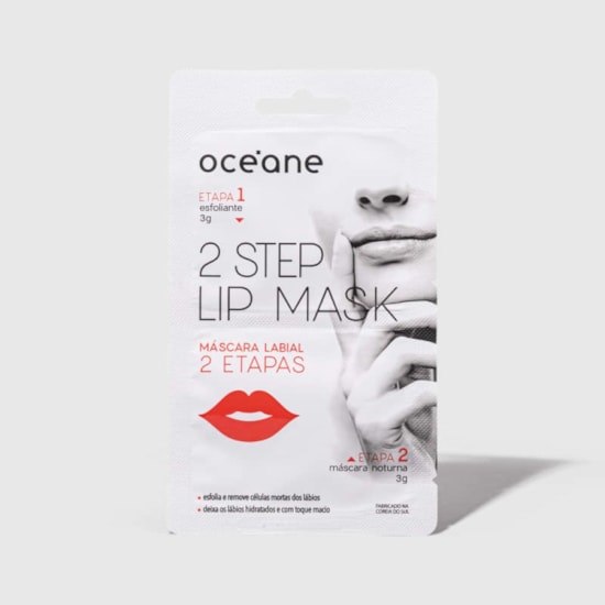 Máscara Labial 2 Step Lip Mask 2 Etapas - Océane - 3g Máscara Labial 2 Step Lip Mask 2 Etapas - Océane - 3g