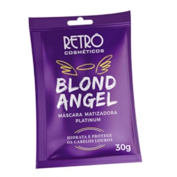 Máscara Matizadora Blond Angel - Retrô Cosméticos - Sache 30g Máscara Matizadora Blond Angel - Retrô Cosméticos - Sache 30g