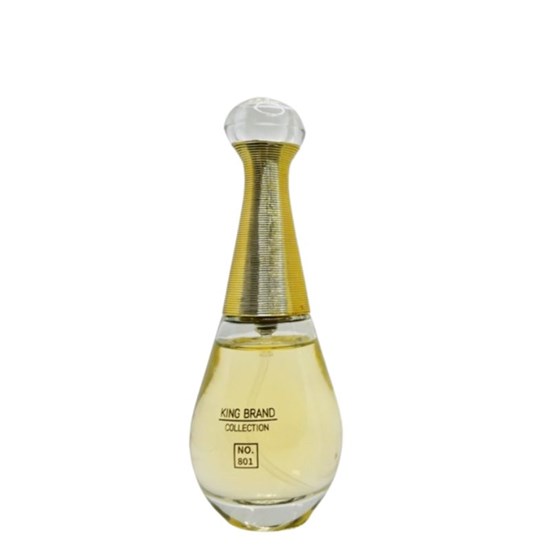 Miniatura Perfume 801 - King Brand Collection - Feminino - Eau de Parfum - 25ml