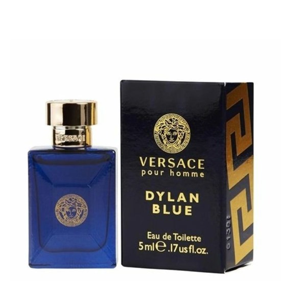 Miniatura Perfume Dylan Blue Pour Homme - Versace - Masculino - Eau de Toilette - 5ml