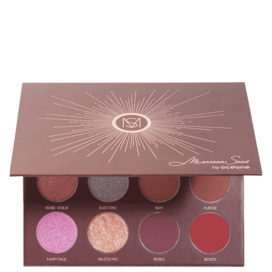 Paleta de Sombras Mariana Saad By Océane 12 Shades - Océane Paleta de Sombras Mariana Saad By Océane 12 Shades - Océane