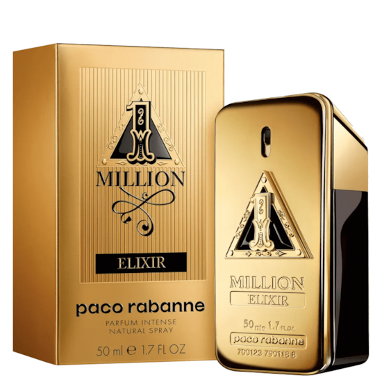 Perfume 1 Million Elixir - Paco Rabanne - Masculino - Eau de Parfum Intense - 50ml Perfume 1 Million Elixir - Paco Rabanne - Masculino - Eau de Parfum Intense - 50ml