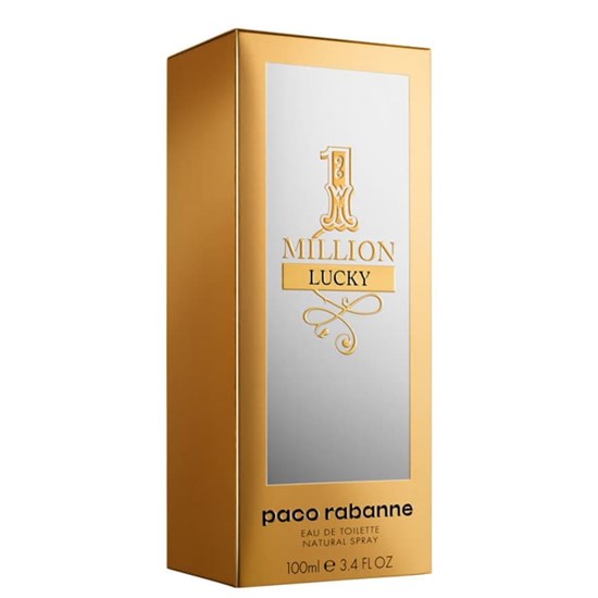 Perfume 1 Million Lucky - Paco Rabanne - Masculino - Eau de Toilette - 100ml