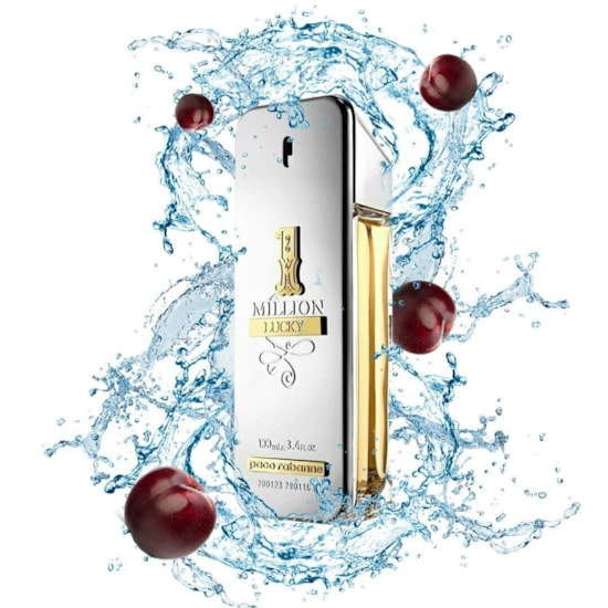 Perfume 1 Million Lucky - Paco Rabanne - Masculino - Eau de Toilette - 100ml Perfume 1 Million Lucky - Paco Rabanne - Masculino - Eau de Toilette - 100ml