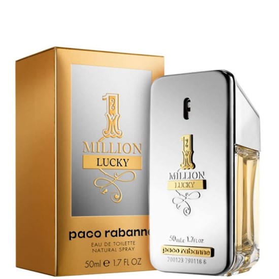 Perfume 1 Million Lucky - Paco Rabanne - Masculino - Eau de Toilette - 50ml