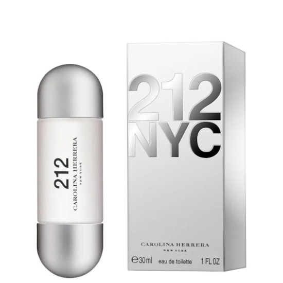 Perfume 212 - Carolina Herrera - Feminino - Eau de Toilette - 30ml Perfume 212 - Carolina Herrera - Feminino - Eau de Toilette - 30ml