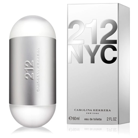 Perfume 212 - Carolina Herrera - Feminino - Eau de Toilette - 60ml Perfume 212 - Carolina Herrera - Feminino - Eau de Toilette - 60ml