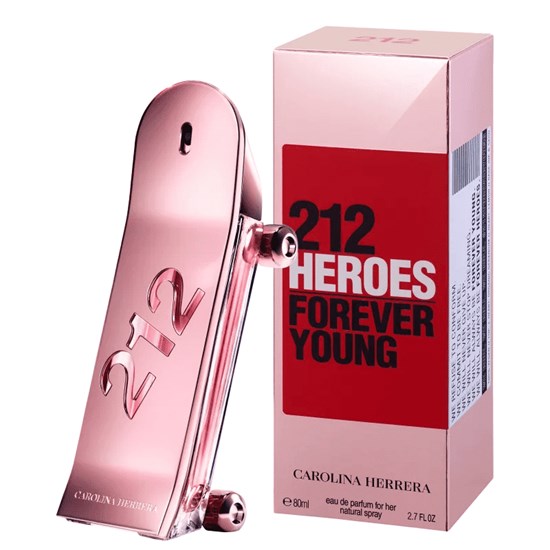Perfume 212 Heroes for Her - Carolina Herrera - Feminino - Eau de Parfum - 80ml