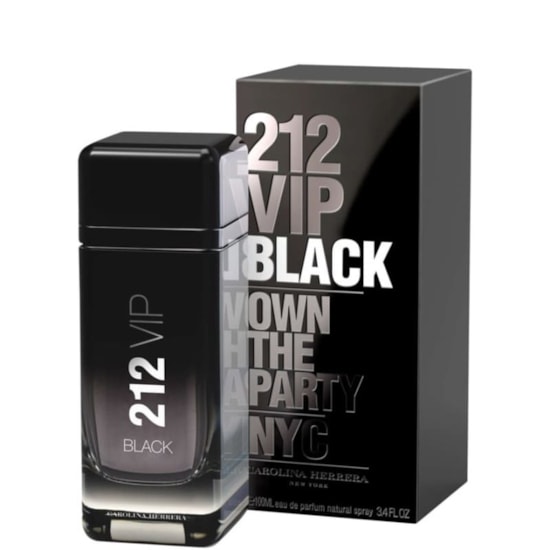 Perfume 212 VIP Black - Carolina Herrera - Masculino - Eau de Parfum - 100ml Perfume 212 VIP Black - Carolina Herrera - Masculino - Eau de Parfum - 100ml
