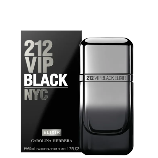 Perfume 212 VIP Black Elixir - Carolina Herrera - Masculino - Eau de Parfum - 50ml Perfume 212 VIP Black Elixir - Carolina Herrera - Masculino - Eau de Parfum - 50ml