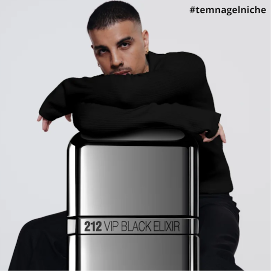 Perfume 212 VIP Black Elixir - Carolina Herrera - Masculino - Eau de Parfum - 50ml Perfume 212 VIP Black Elixir - Carolina Herrera - Masculino - Eau de Parfum - 50ml