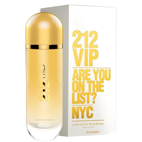 Perfume 212 VIP - Carolina Herrera - Feminino - Eau de Parfum - 125ml Perfume 212 VIP - Carolina Herrera - Feminino - Eau de Parfum - 125ml