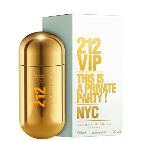 Perfume 212 VIP - Carolina Herrera - Feminino - Eau de Parfum - 50ml Perfume 212 VIP - Carolina Herrera - Feminino - Eau de Parfum - 50ml