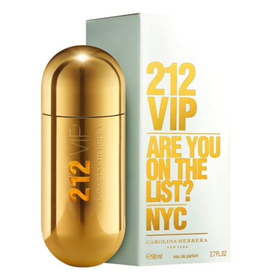Perfume 212 VIP - Carolina Herrera - Feminino - Eau de Parfum - 80ml Perfume 212 VIP - Carolina Herrera - Feminino - Eau de Parfum - 80ml