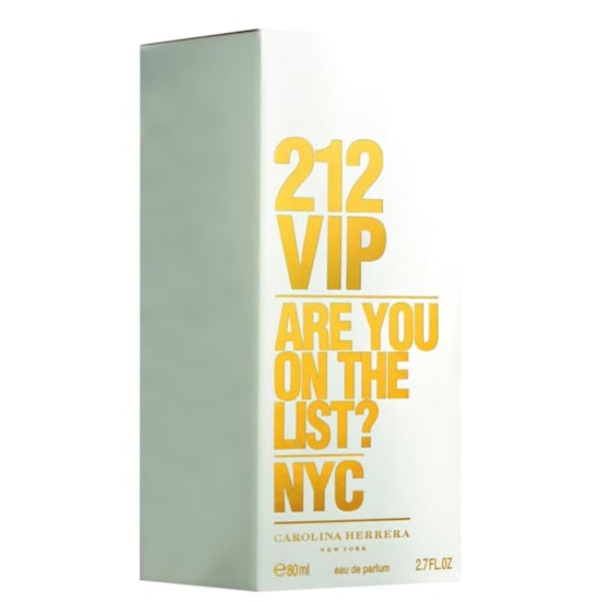 Perfume 212 VIP - Carolina Herrera - Feminino - Eau de Parfum - 80ml Perfume 212 VIP - Carolina Herrera - Feminino - Eau de Parfum - 80ml