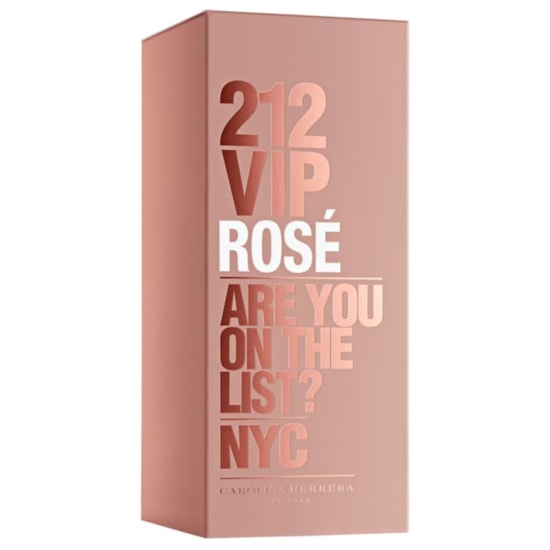 Perfume 212 VIP Rosé - Carolina Herrera - Eau de Parfum - Feminino - 125ml Perfume 212 VIP Rosé - Carolina Herrera - Eau de Parfum - Feminino - 125ml