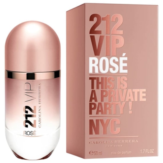 Perfume 212 VIP Rosé - Carolina Herrera - Feminino - Eau de Parfum - 50ml