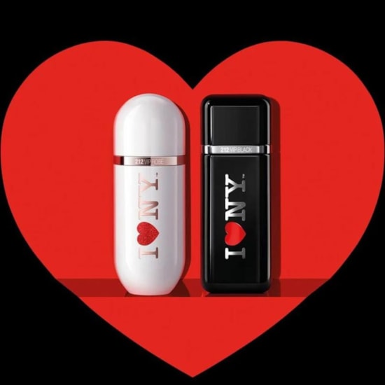 Perfume 212 VIP Rosé I Love NY - Edição Limitada - Carolina Herrera - Feminino - Eau de Parfum - 80ml Perfume 212 VIP Rosé I Love NY - Edição Limitada - Carolina Herrera - Feminino - Eau de Parfum - 80ml