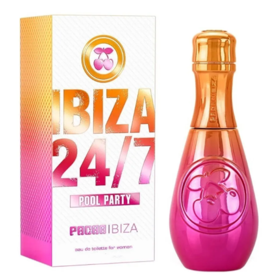 Perfume 24/7 Pool Party for Her - Pacha Ibiza - Feminino - Eau de Toilette - 80ml Perfume 24/7 Pool Party for Her - Pacha Ibiza - Feminino - Eau de Toilette - 80ml