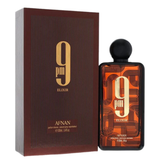 Perfume 9PM Elixir - Afnan - Unissex - Extrait de Parfum - 100ml Perfume 9PM Elixir - Afnan - Unissex - Extrait de Parfum - 100ml