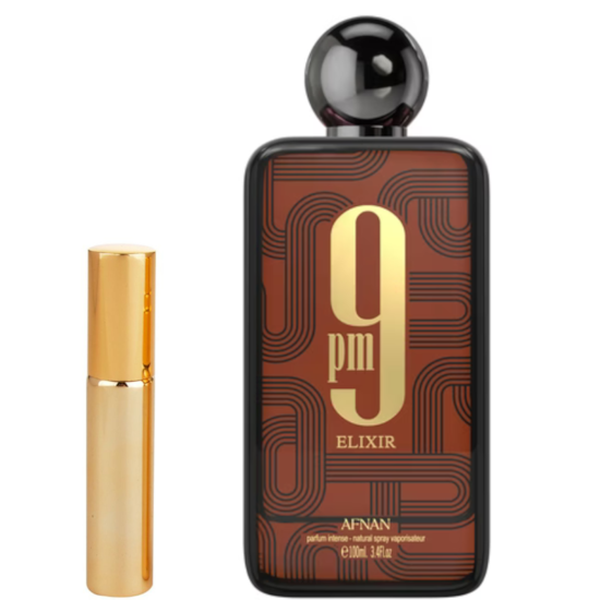Perfume 9PM Elixir Pocket - Afnan - Unissex - Extrait de Parfum - 10ml