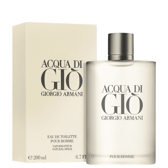 Perfume Acqua di Giò - Giorgio Armani - Masculino - Eau de Toilette - 200ml