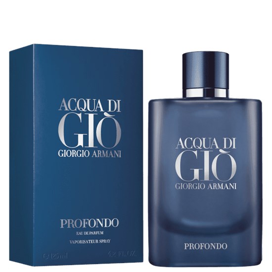 Perfume Acqua di Giò Profondo - Giorgio Armani - Masculino - Eau de Parfum - 125ml