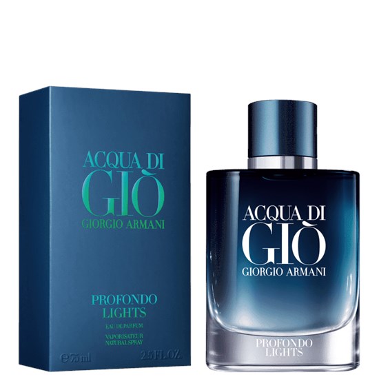 Perfume Acqua di Giò Profondo Lights - Giorgio Armani - Masculino - Eau de Parfum - 75ml