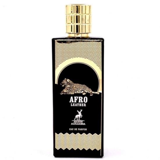 Perfume Afro Leather - Alhambra - Unissex - Eau de Parfum - 80ml Perfume Afro Leather - Alhambra - Unissex - Eau de Parfum - 80ml