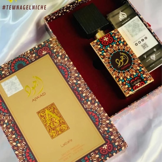 Perfume Ajwad - Lattafa - Unissex - Eau de Parfum - 60ml Perfume Ajwad - Lattafa - Unissex - Eau de Parfum - 60ml