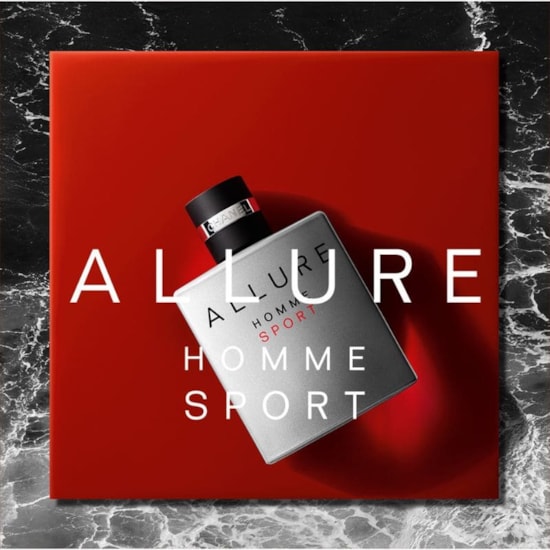Perfume Allure Homme Sport - Chanel - Masculino - Eau de Toilette - 100ml Perfume Allure Homme Sport - Chanel - Masculino - Eau de Toilette - 100ml
