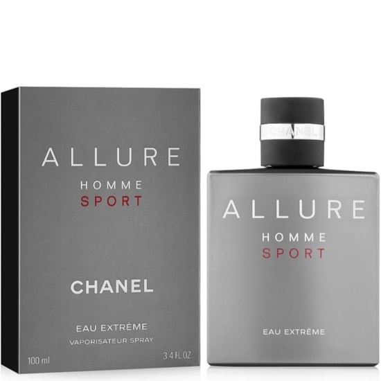 Perfume Allure Homme Sport Eau Extrême - Chanel - Masculino - Concentree - 100ml Perfume Allure Homme Sport Eau Extrême - Chanel - Masculino - Concentree - 100ml